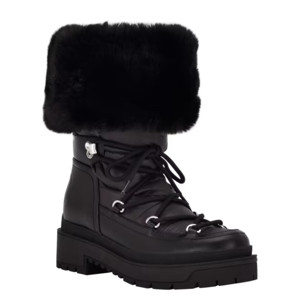 GUESS Larya Faux-Fur Snow Boots